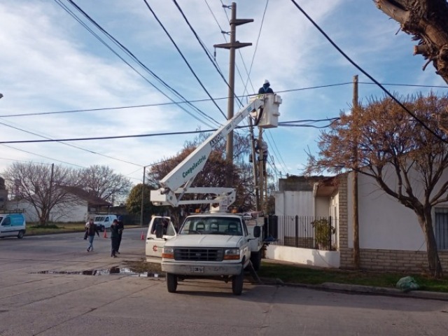 Barrios sin luz por un corte de energ�a el�ctrica